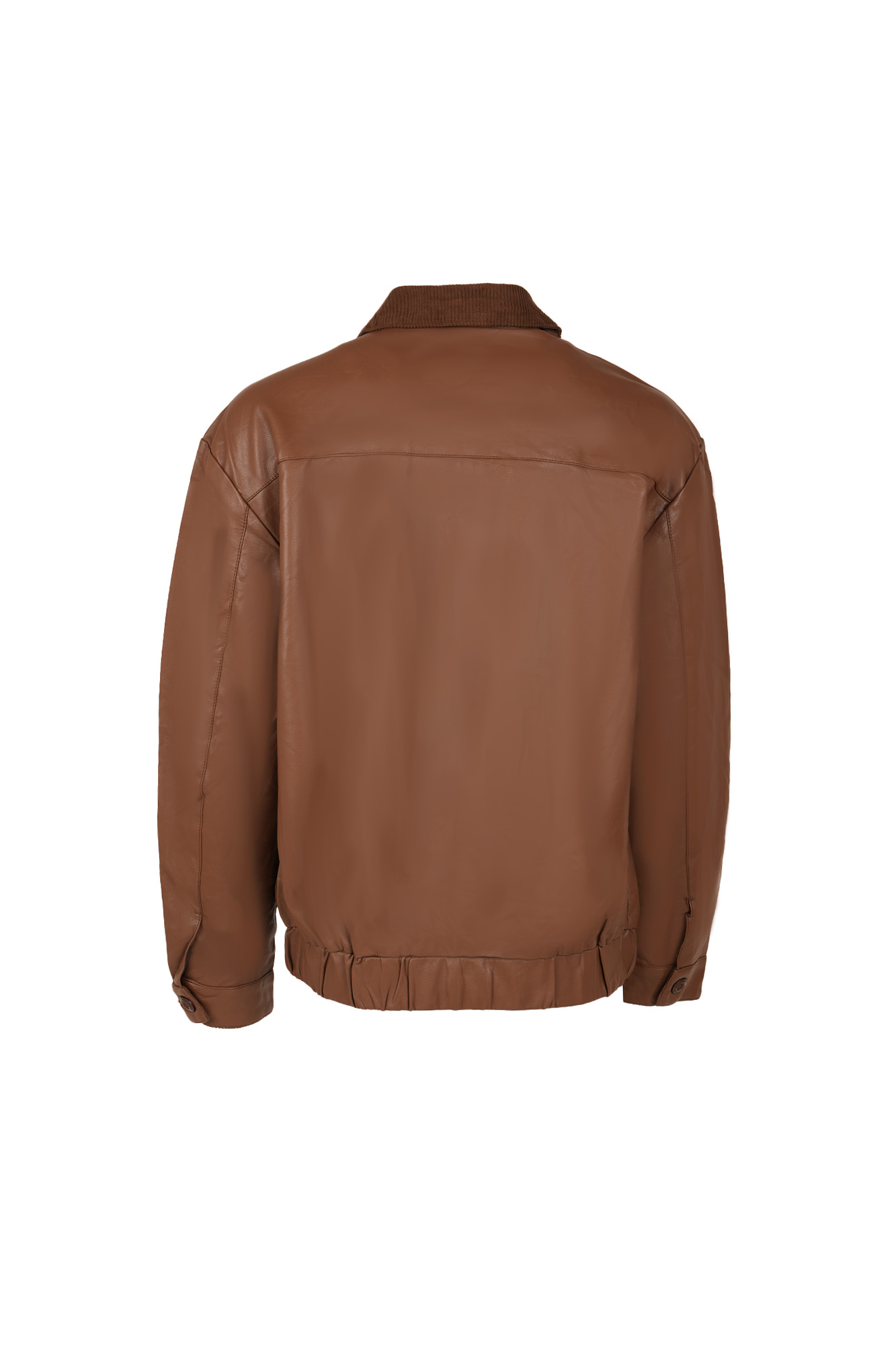 کاپشن کوتاه چرم