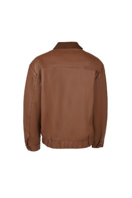 کاپشن کوتاه چرم