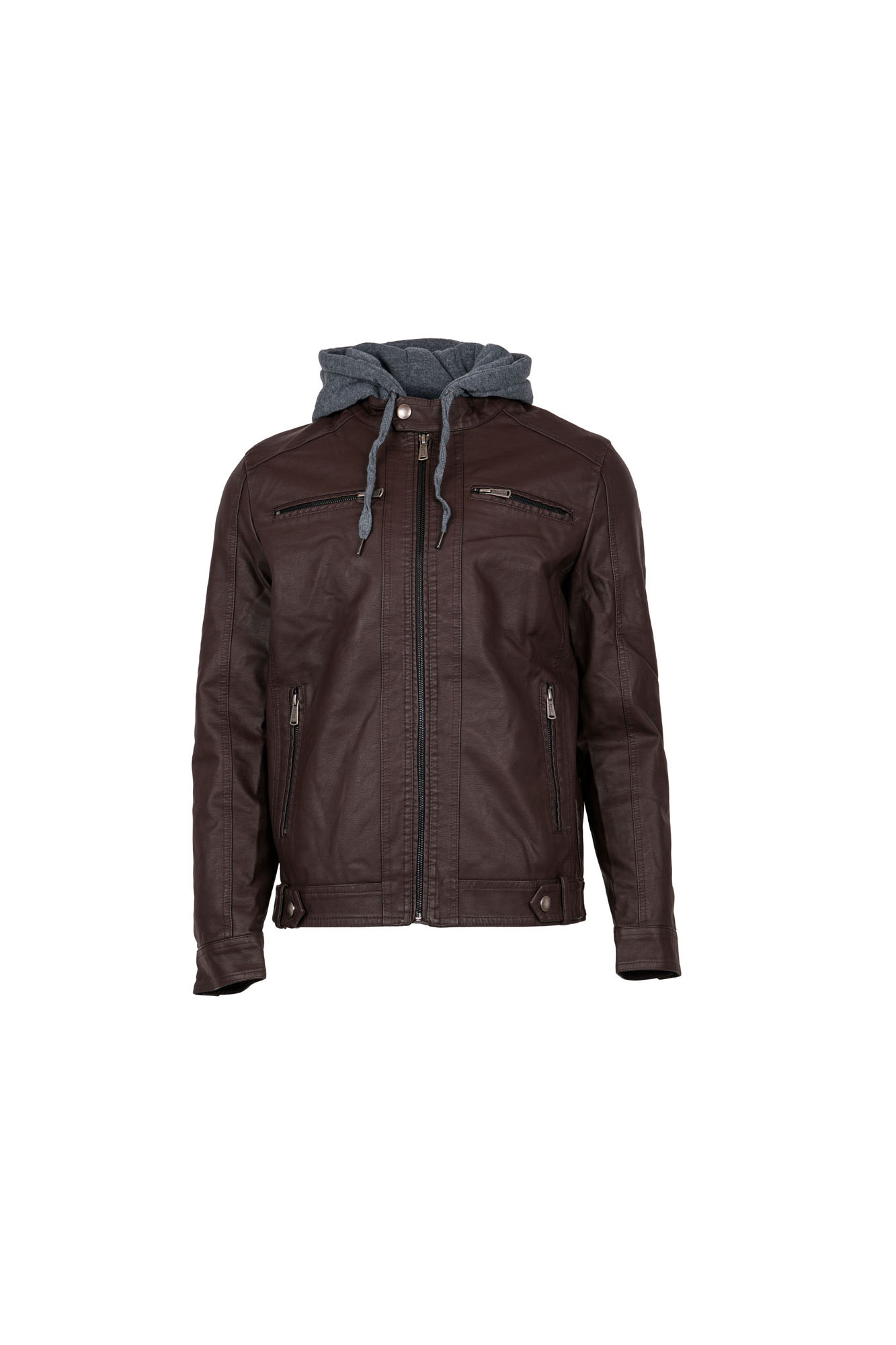 کاپشن کوتاه چرم