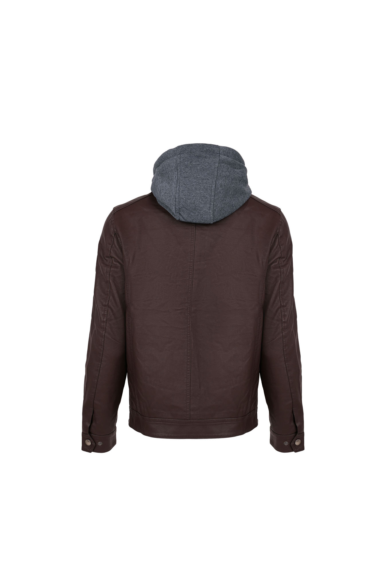 کاپشن کوتاه چرم