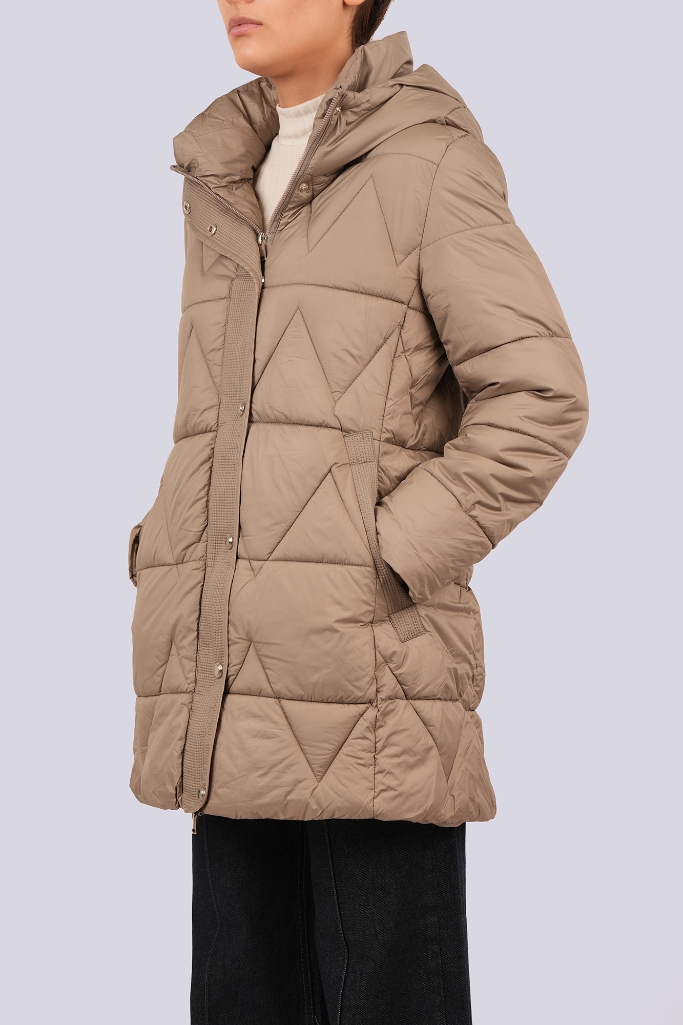 کاپشن بلند ساده