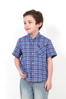 پیراهن آستین کوتاه لینن