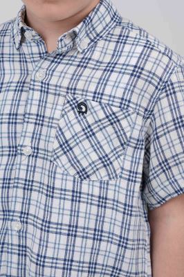 پیراهن آستین کوتاه لینن