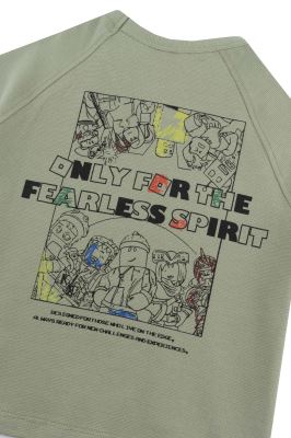 تیشرت آستین کوتاه چاپی