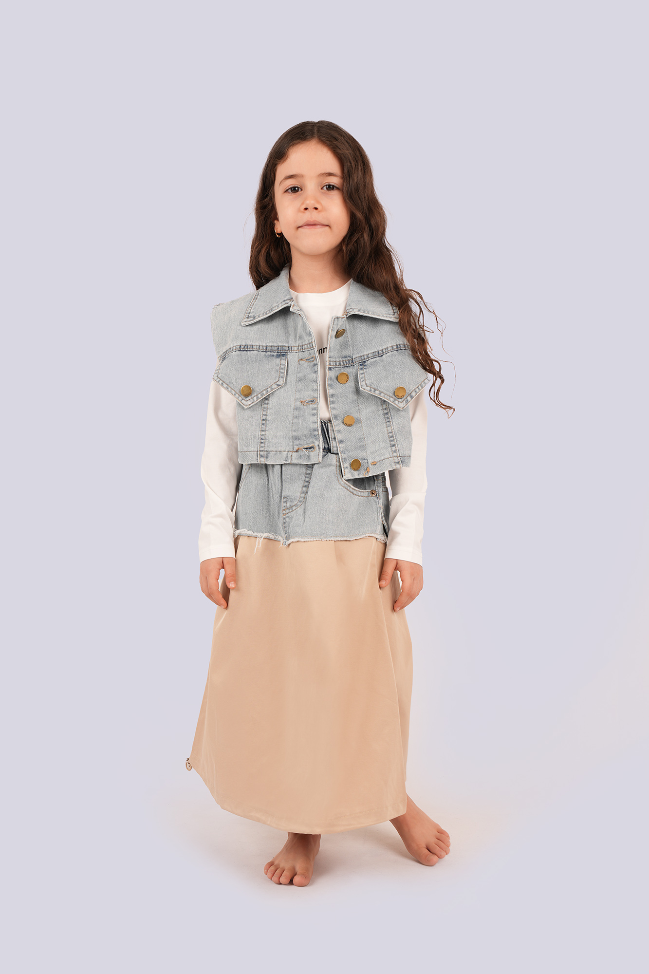 ست وست و دامن ساده