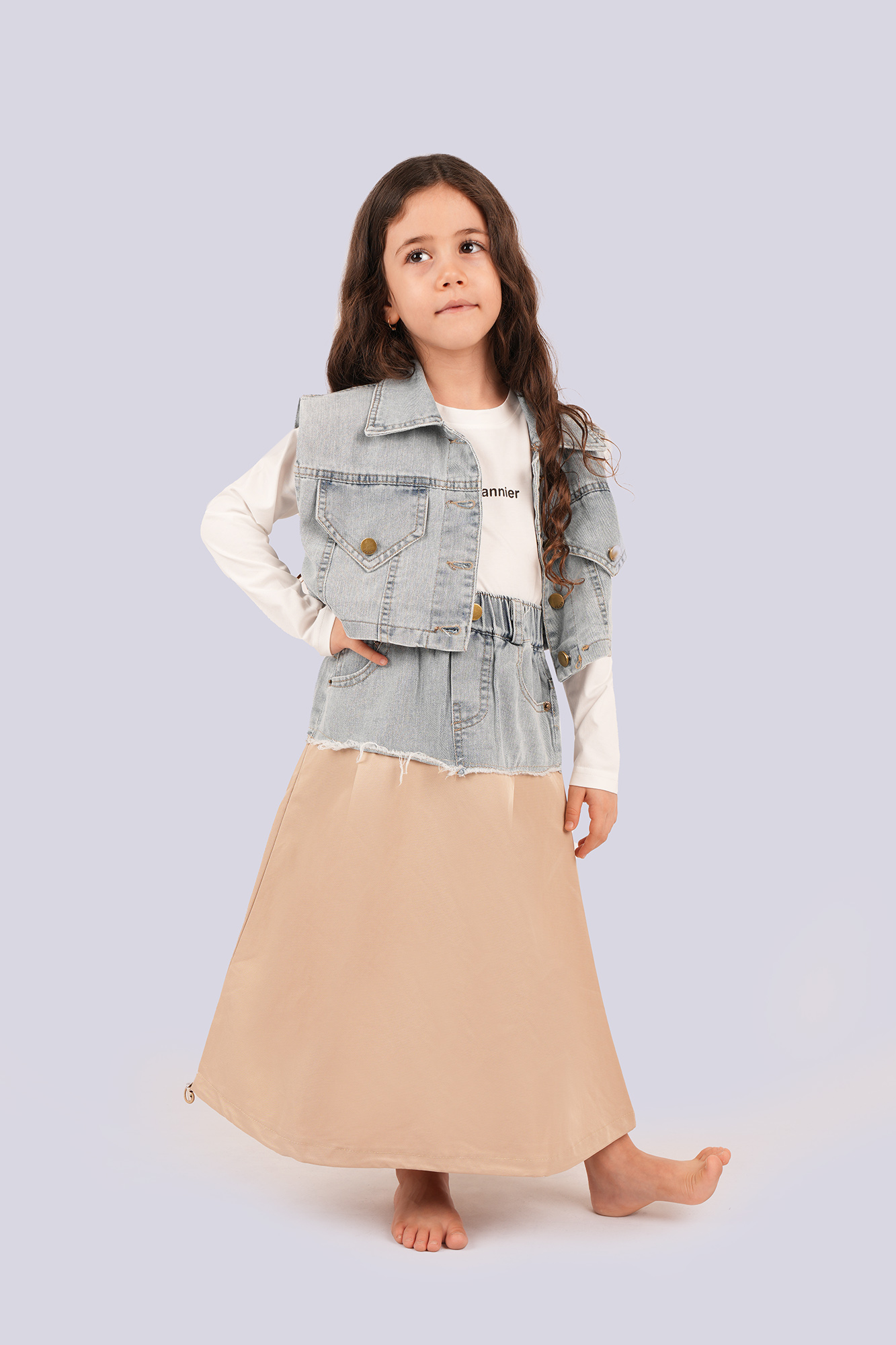 ست وست و دامن ساده