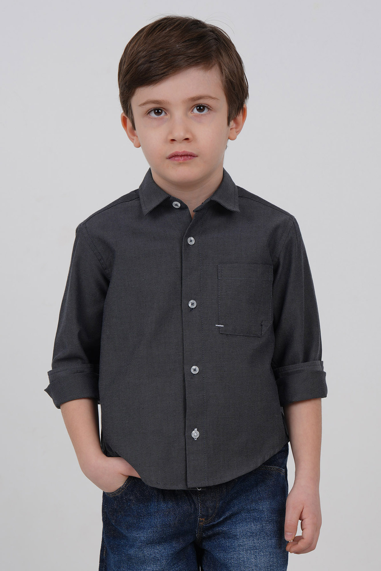 پیراهن آستین بلند ساده