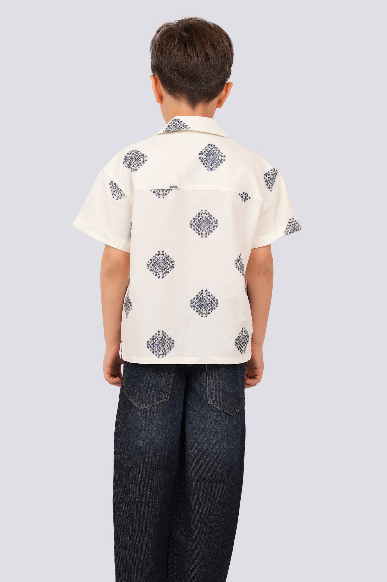 پیراهن آستین کوتاه لینن