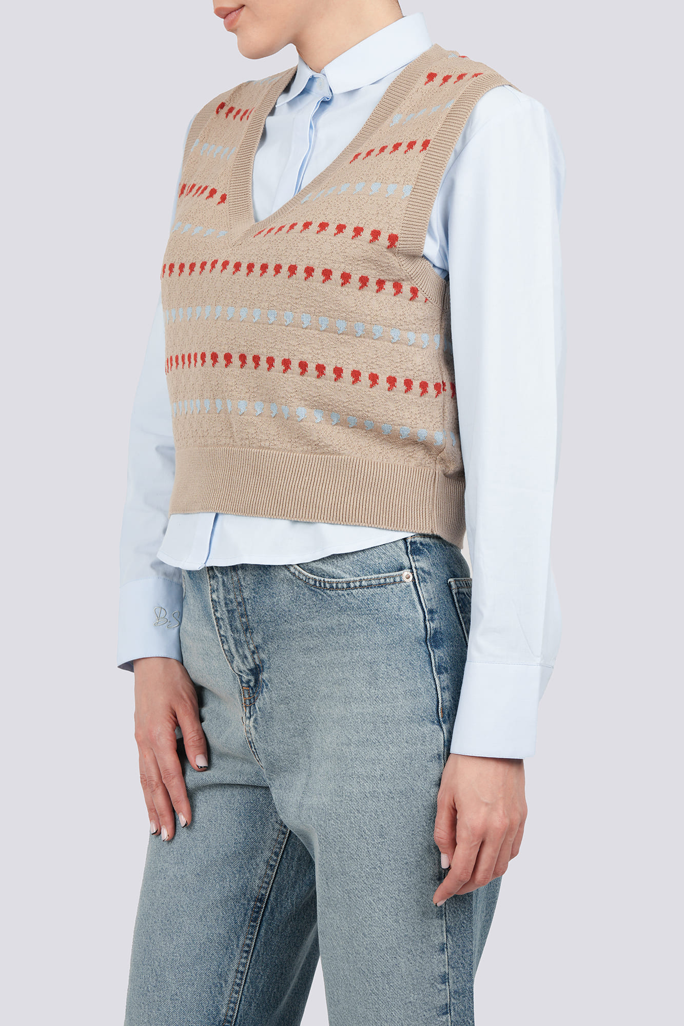 وست بافت طرحدار