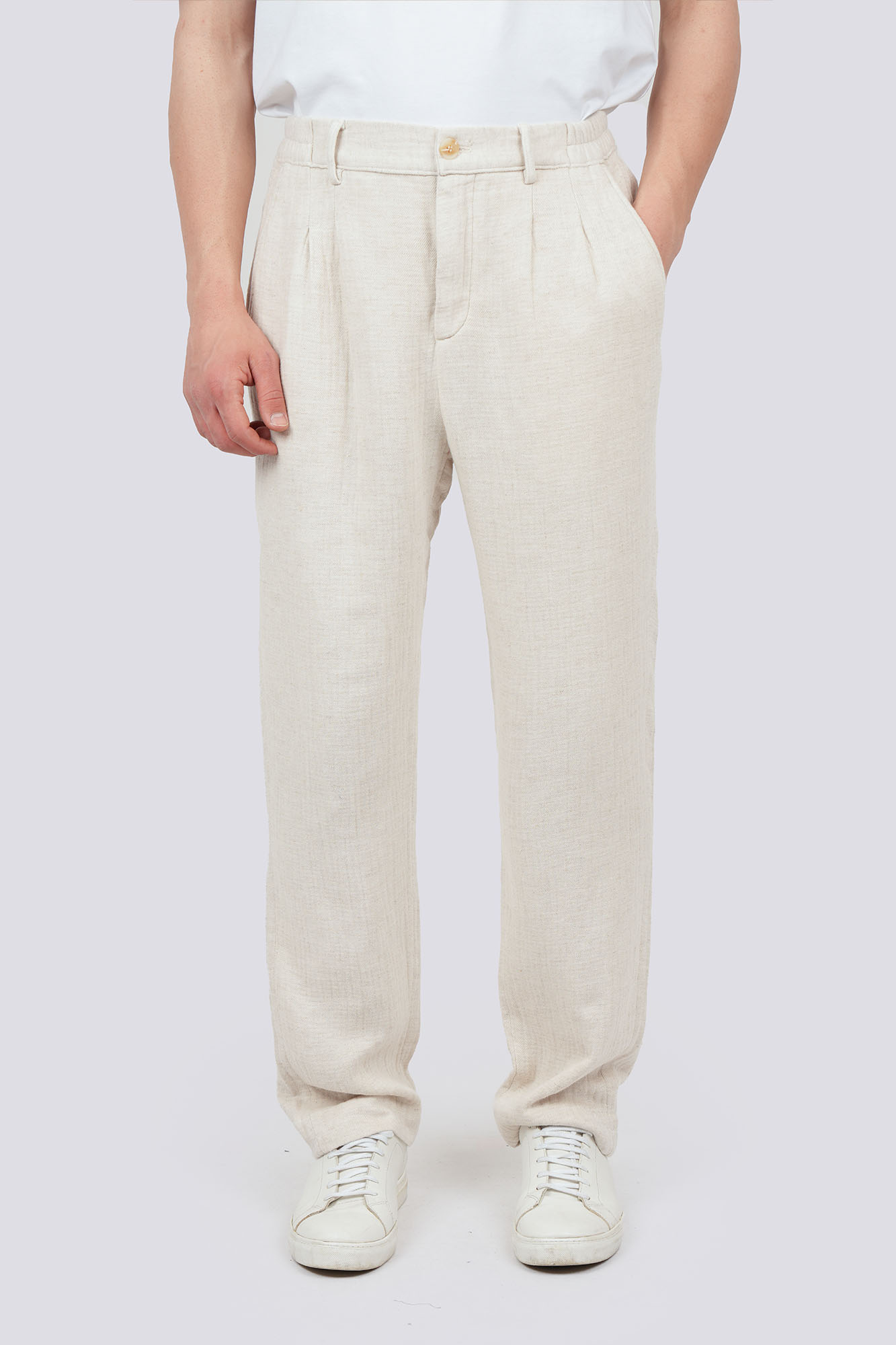 شلوار پارچه ای لینن