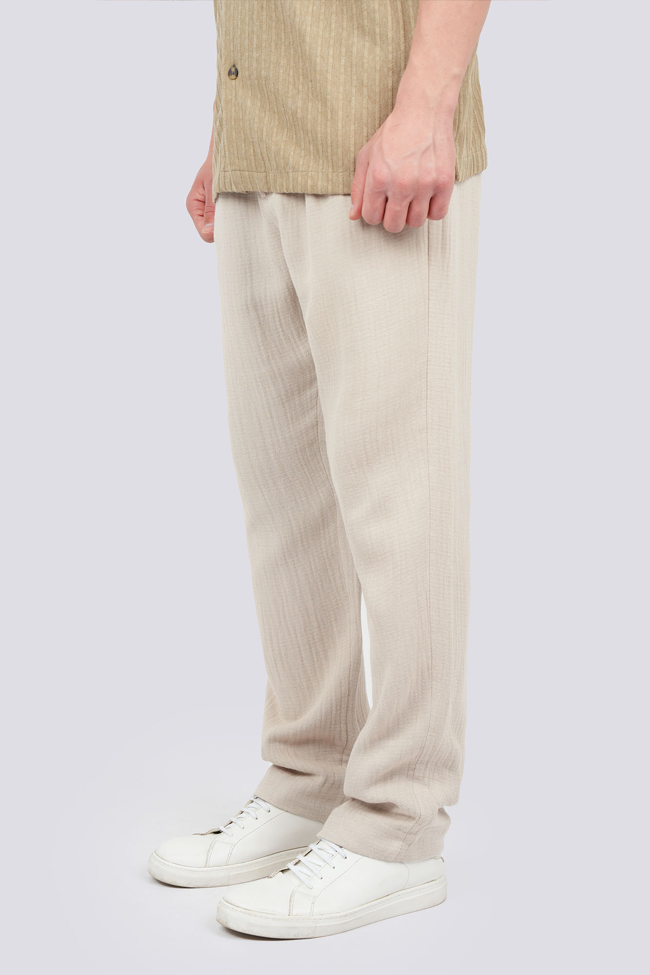 شلوار پارچه ای لینن