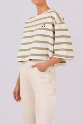 تیشرت آستین کوتاه گلدوزی