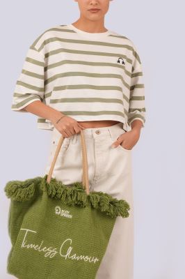 تیشرت آستین کوتاه گلدوزی