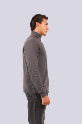 تیشرت آستین بلند یقه اسکی ساده