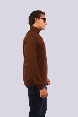 تیشرت آستین بلند یقه اسکی ساده