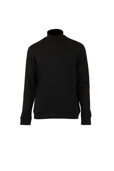 تیشرت آستین بلند یقه اسکی ساده