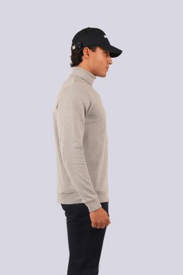 تیشرت آستین بلند یقه اسکی ساده