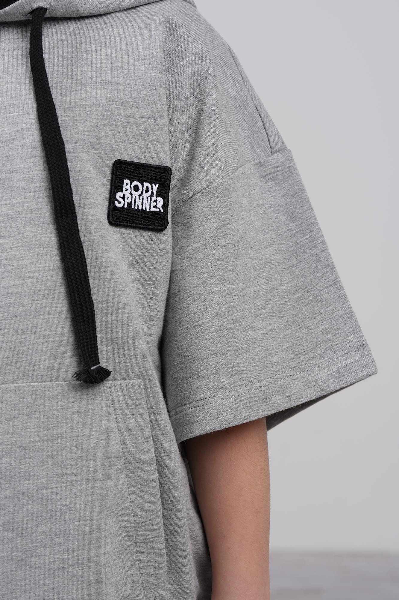 هودی آستین کوتاه ساده