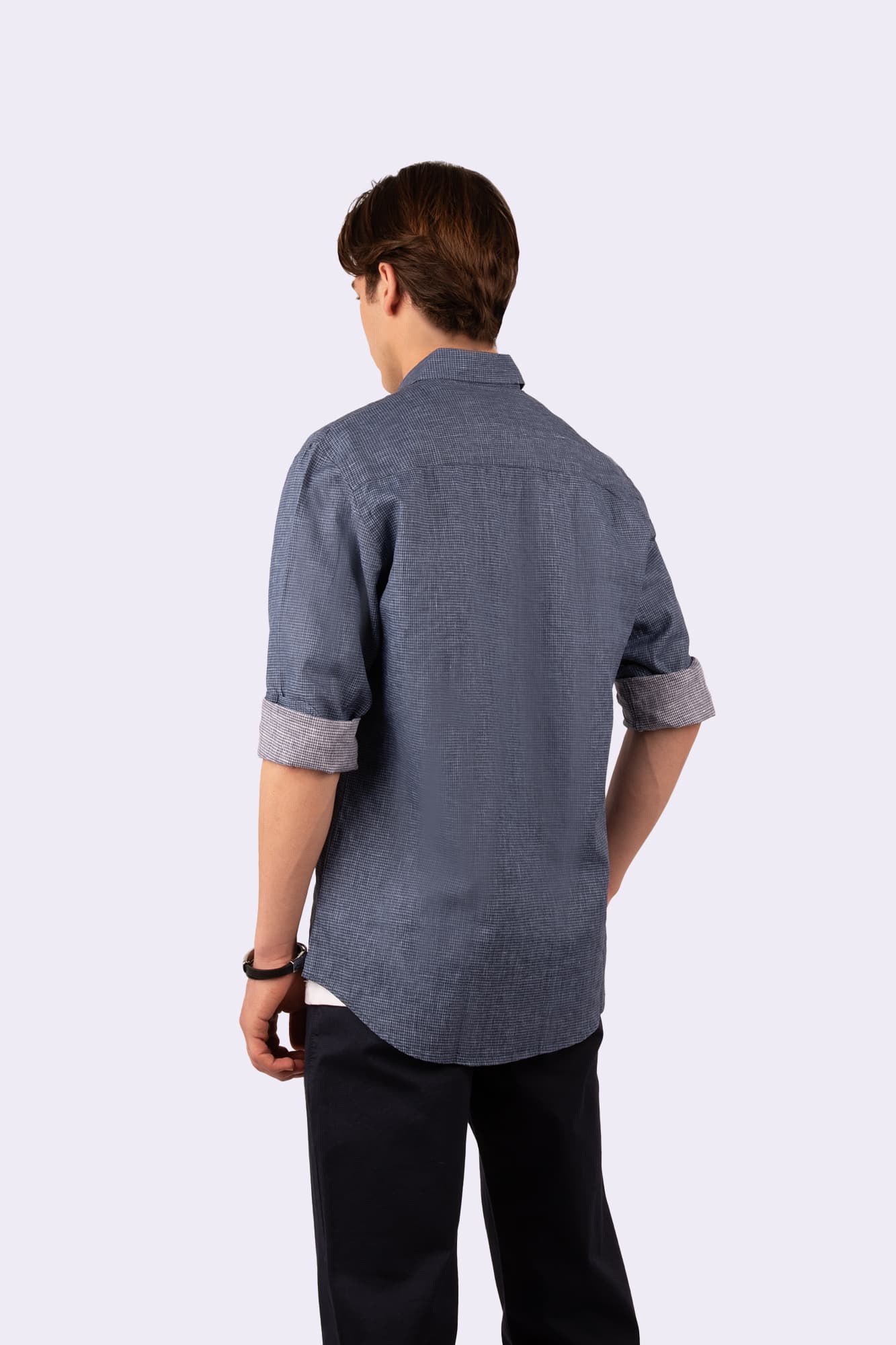 پیراهن آستین بلند لینن