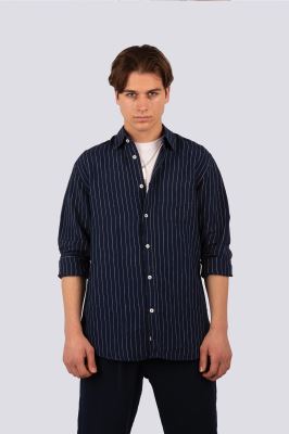 پیراهن آستین بلند لینن