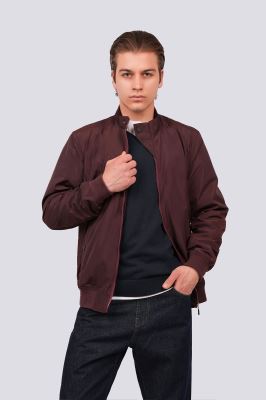 کاپشن کوتاه ساده مردانه