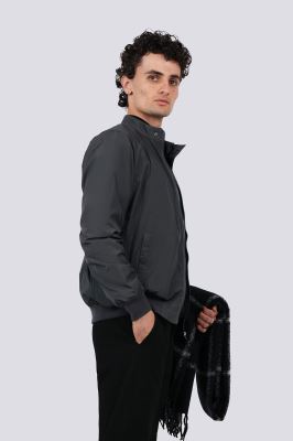 کاپشن کوتاه ساده مردانه