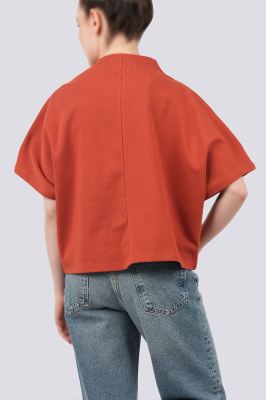 تیشرت آستین سرخود ساده