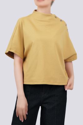 تیشرت آستین سرخود ساده