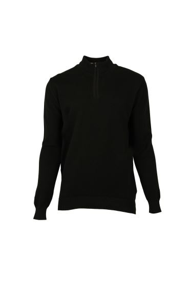 پلیور بافت نیم زیپ
