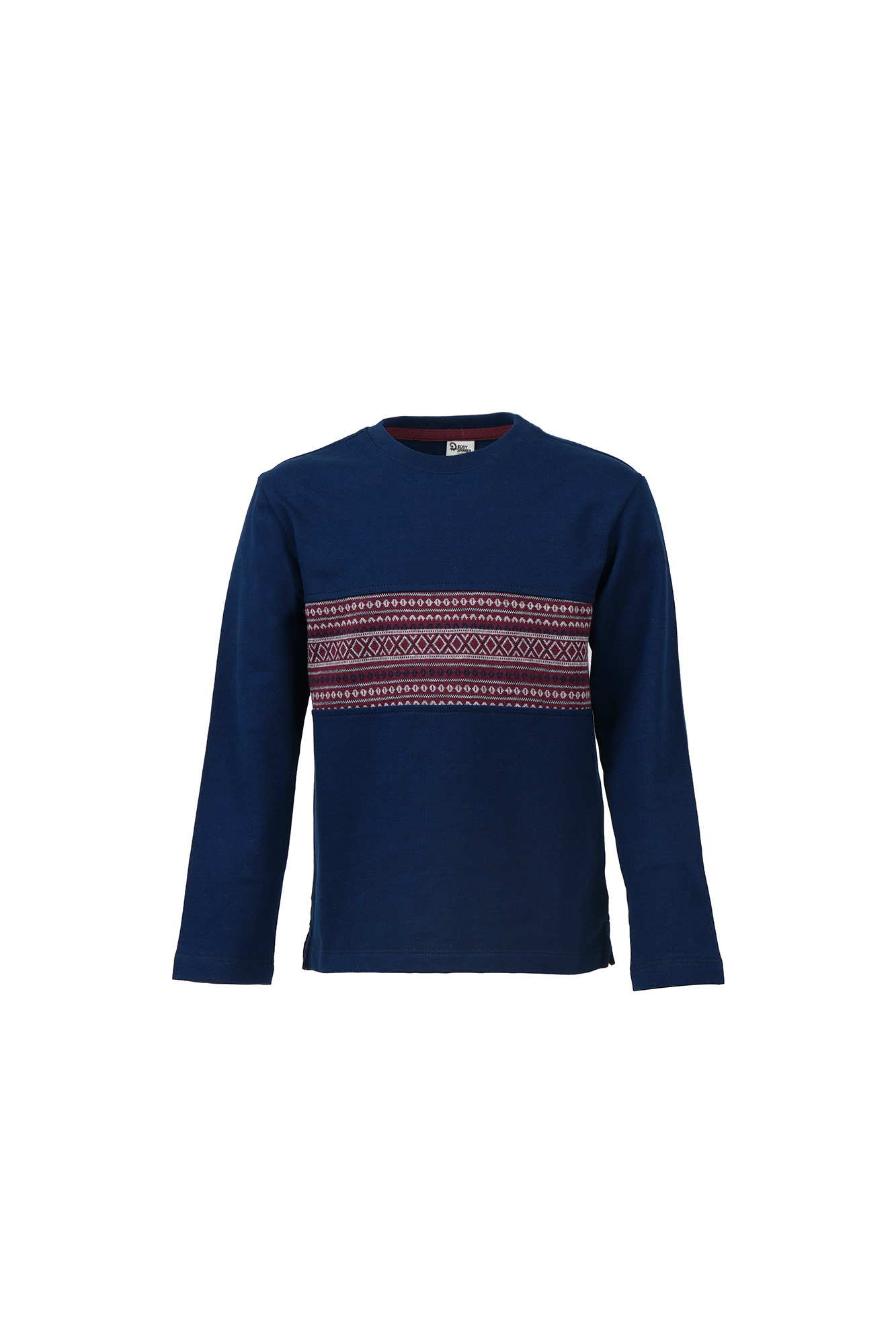 تیشرت آستین بلند طرحدار