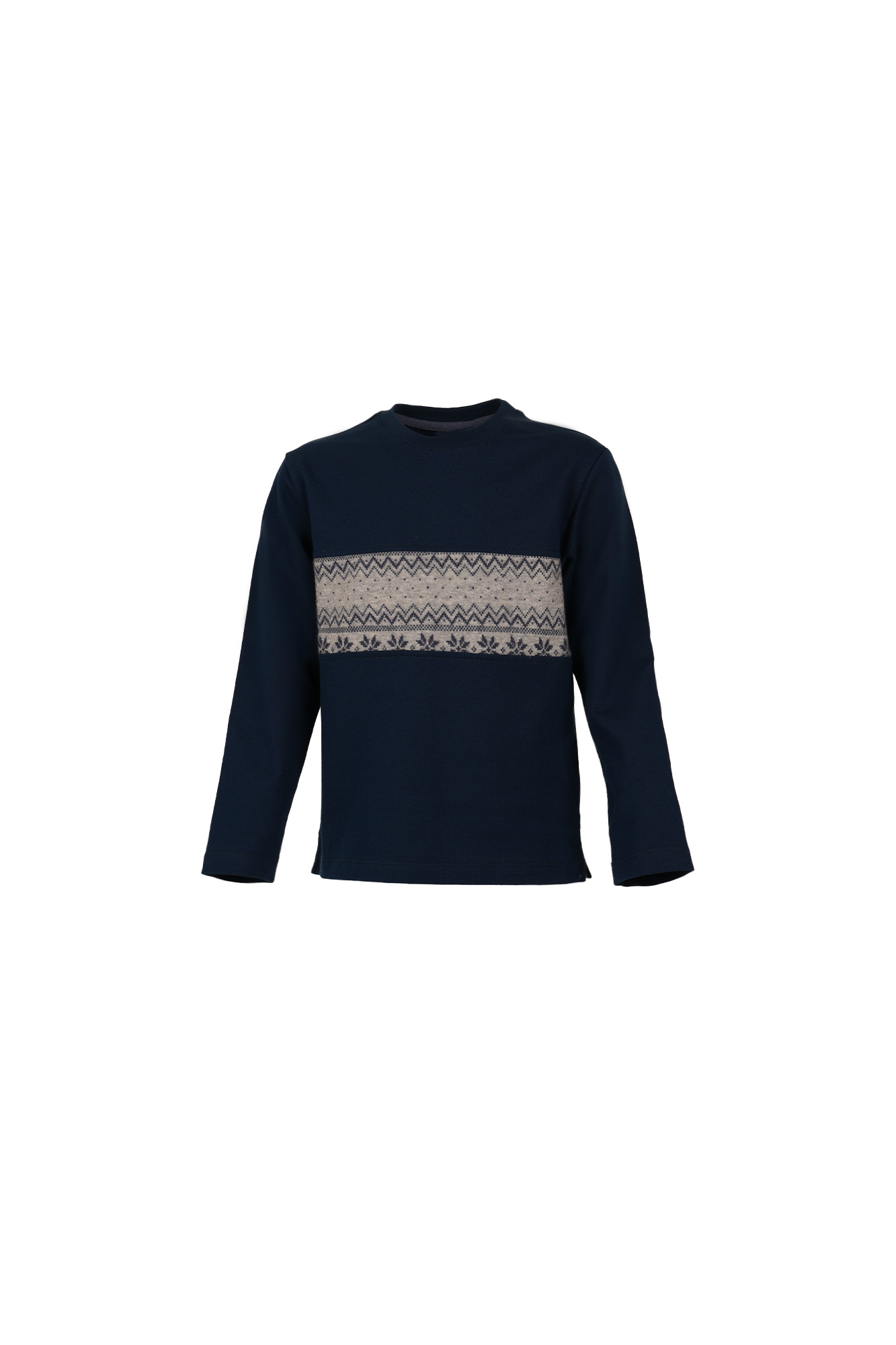 تیشرت آستین بلند طرحدار