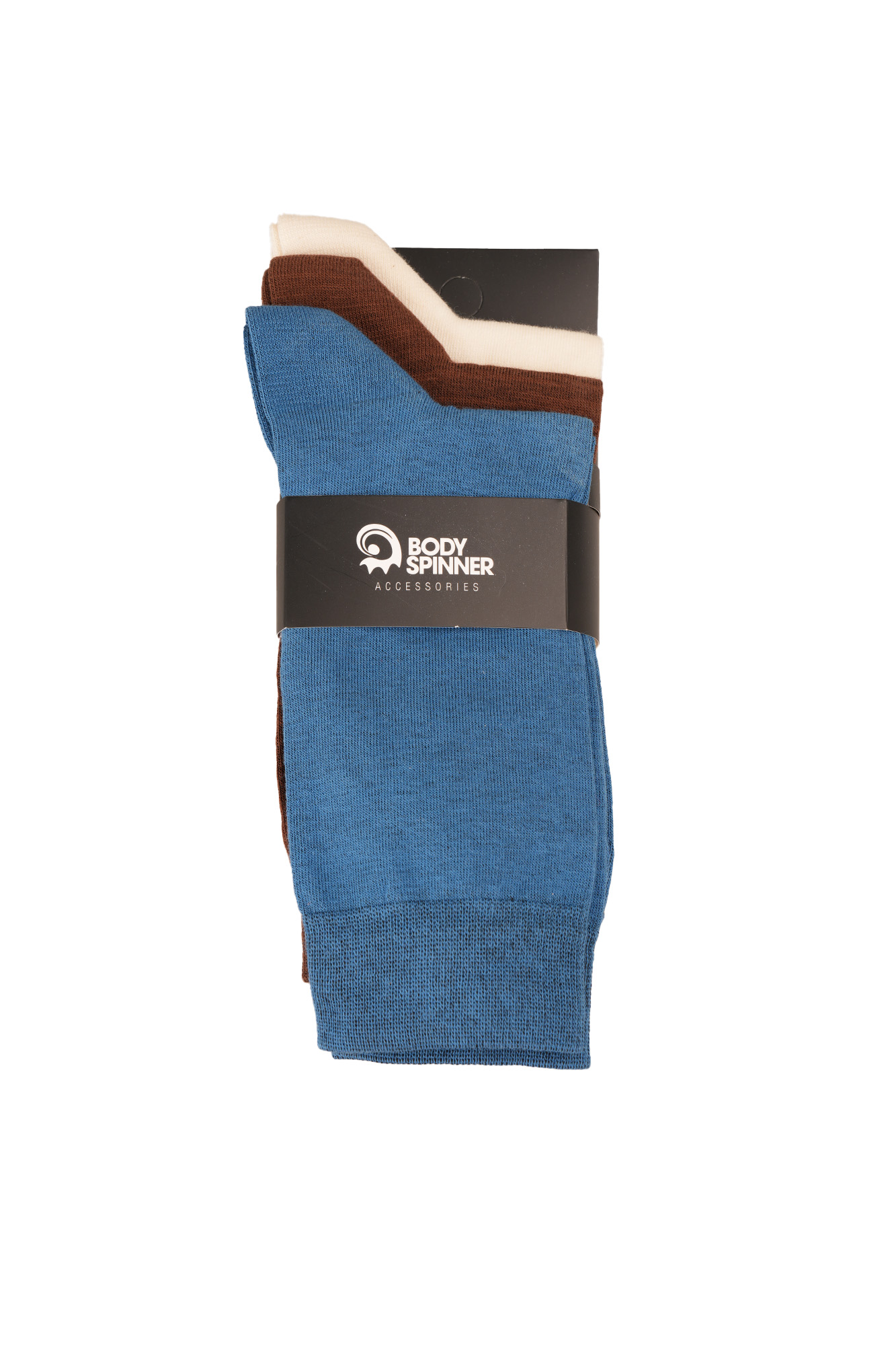 پک سه تایی جوراب ساقدار ساده مردانه