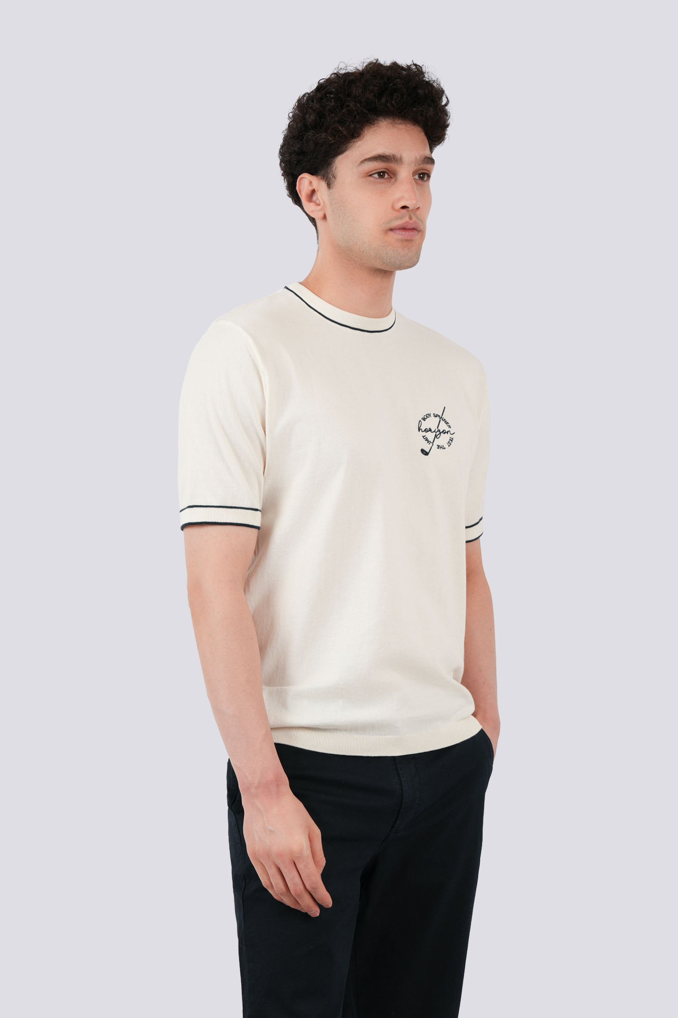 تیشرت آستین کوتاه بافت