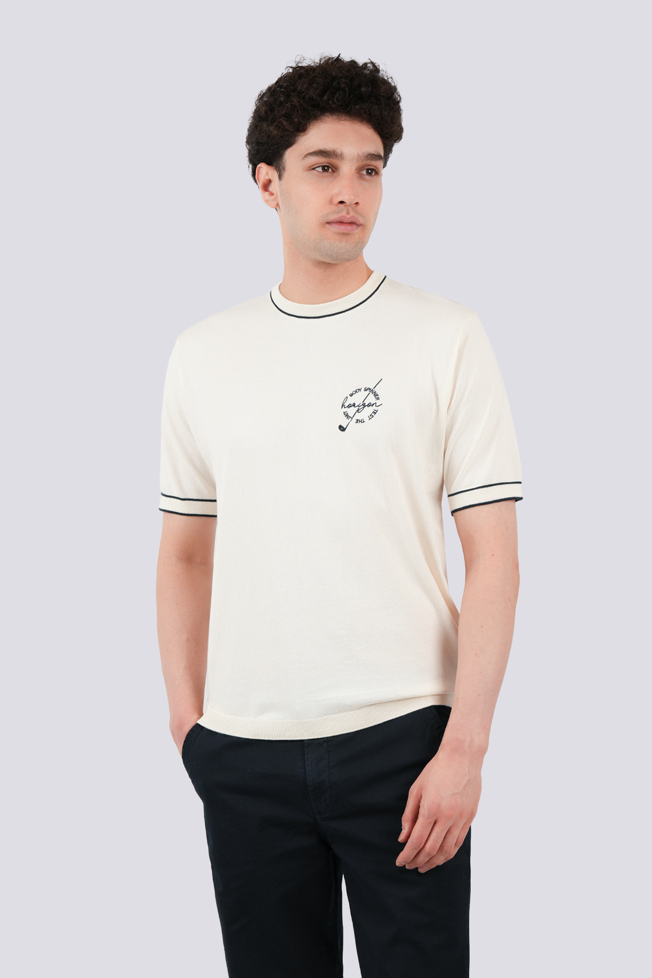 تیشرت آستین کوتاه بافت