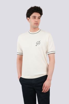 تیشرت آستین کوتاه بافت