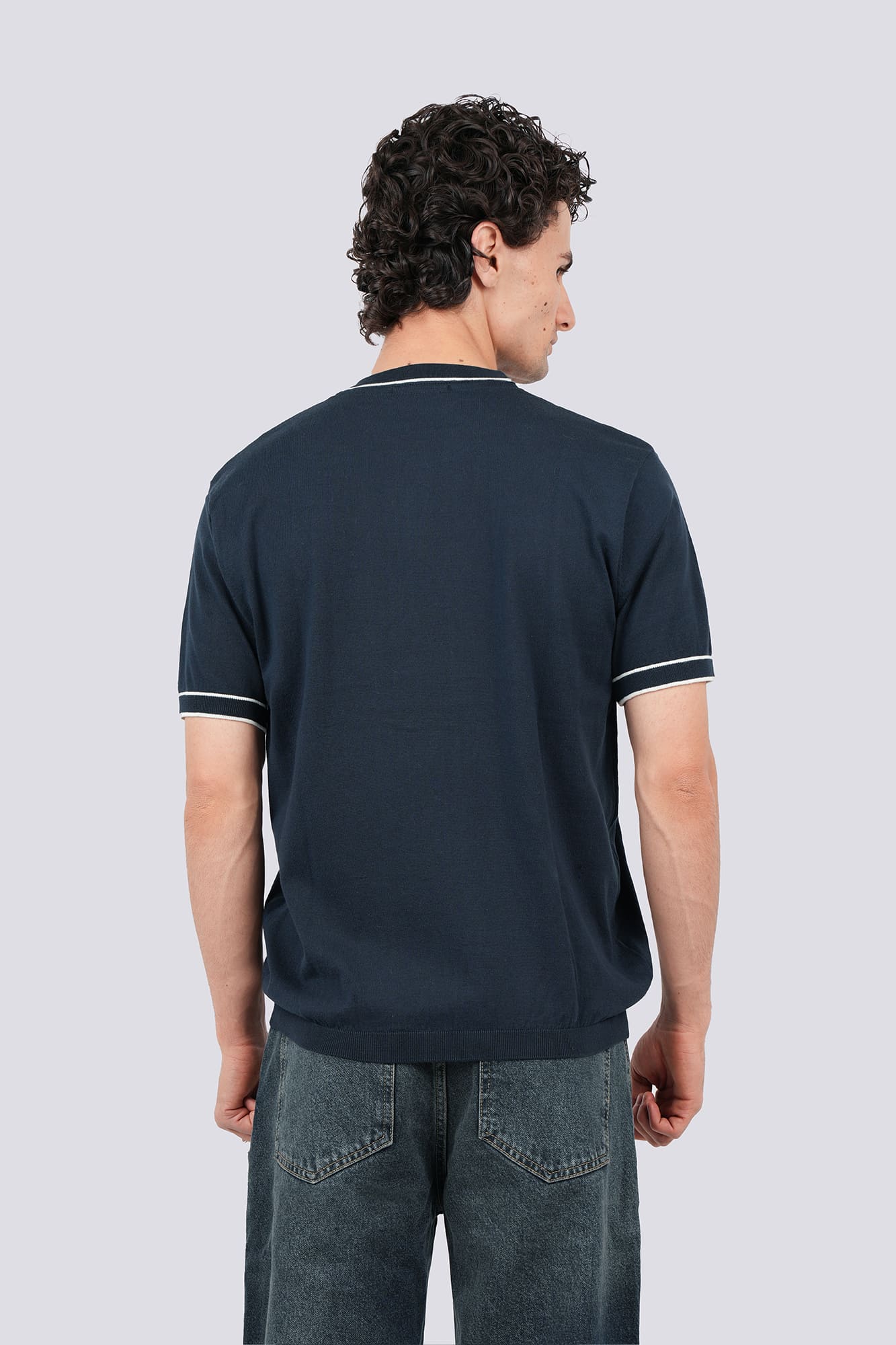 تیشرت آستین کوتاه بافت