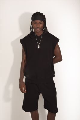 هودی آستین حلقه ای ساده