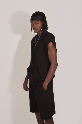 هودی آستین حلقه ای ساده