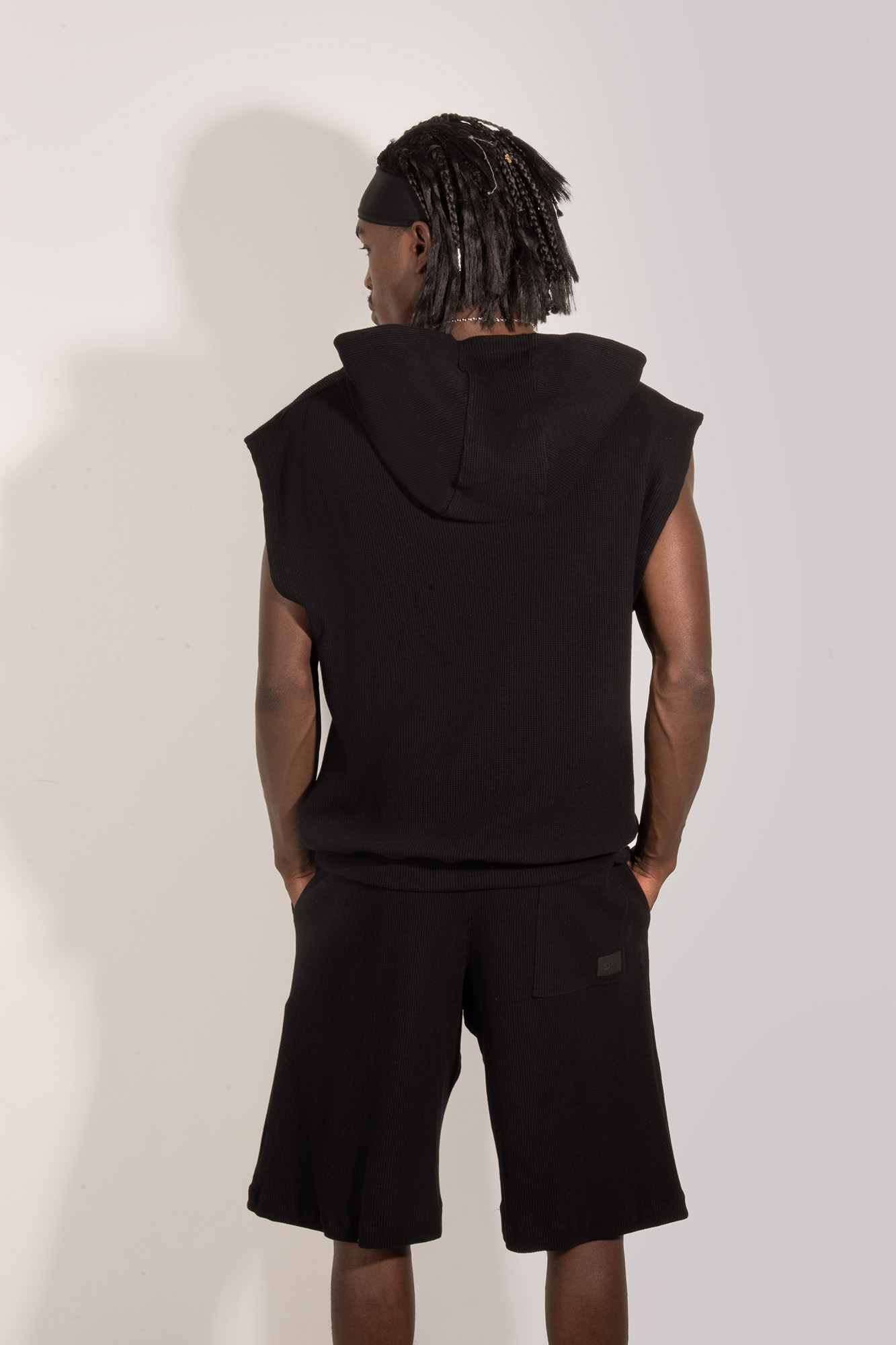 هودی آستین حلقه ای ساده