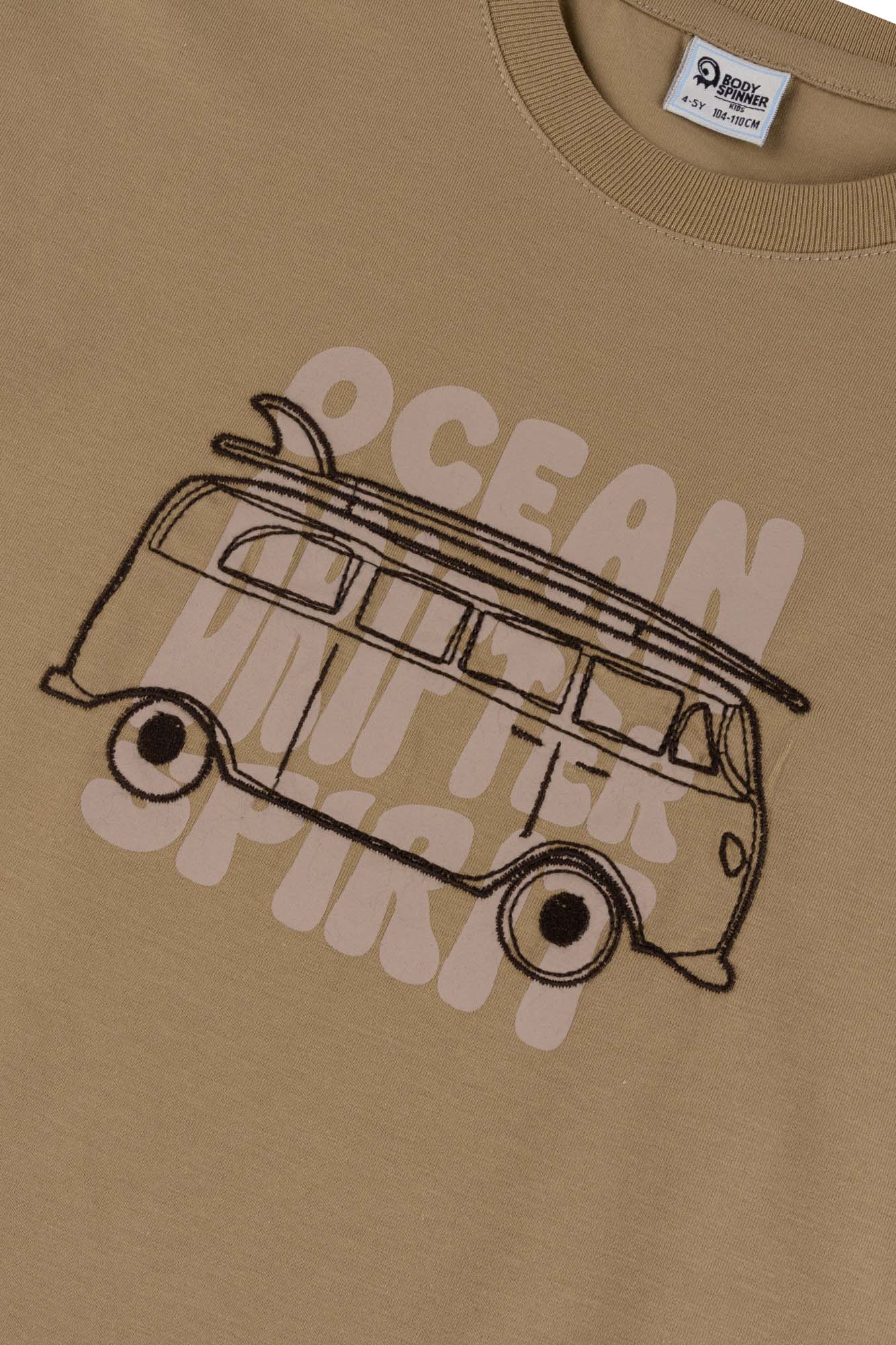 تیشرت آستین کوتاه چاپی