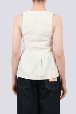 تاپ پیراهنی طرحدار