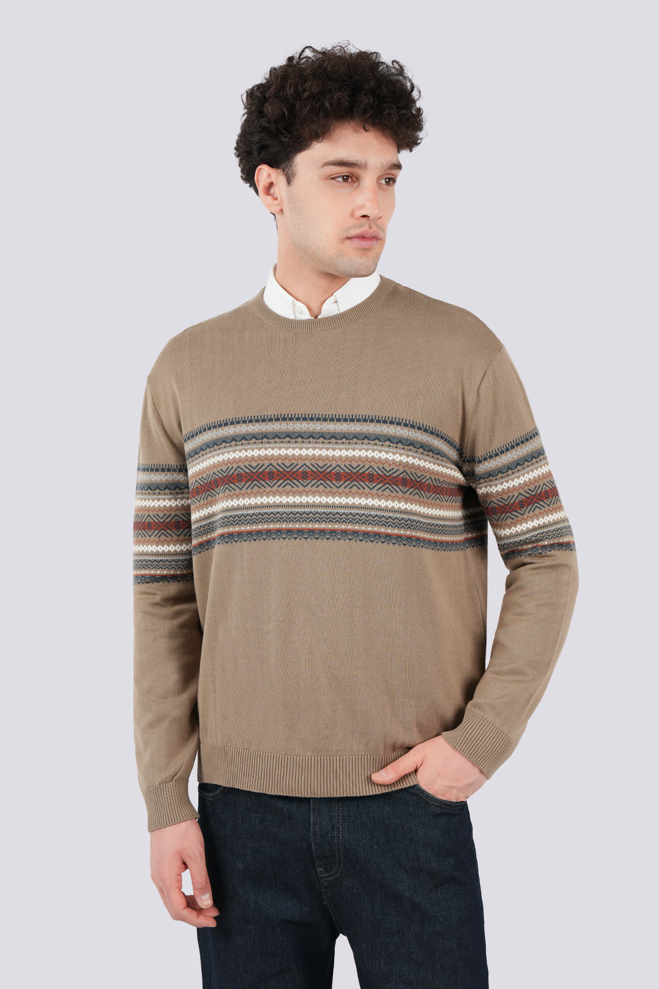 باقت یقه گرد طرحدار