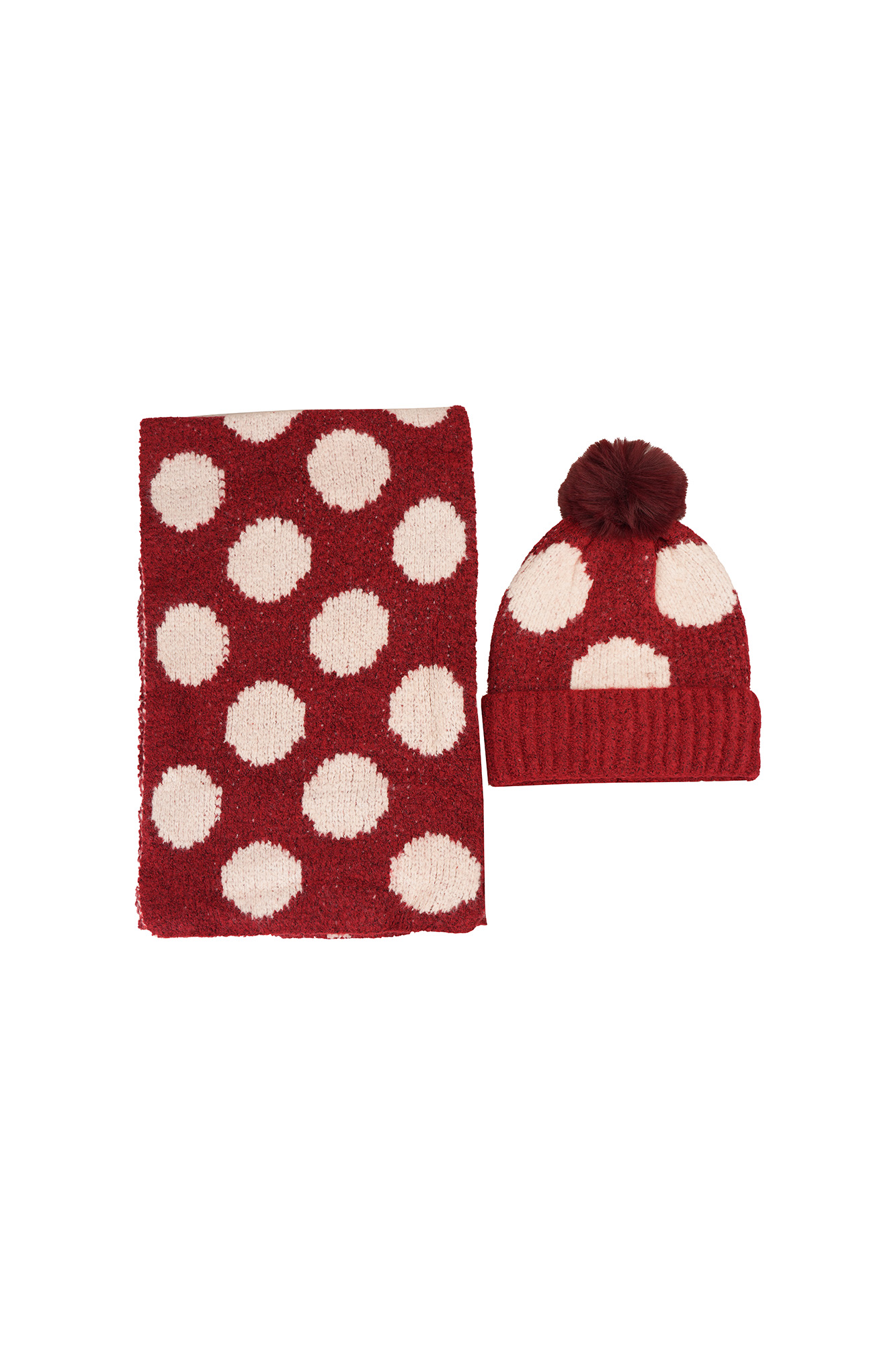 ست شال و کلاه طرحدار