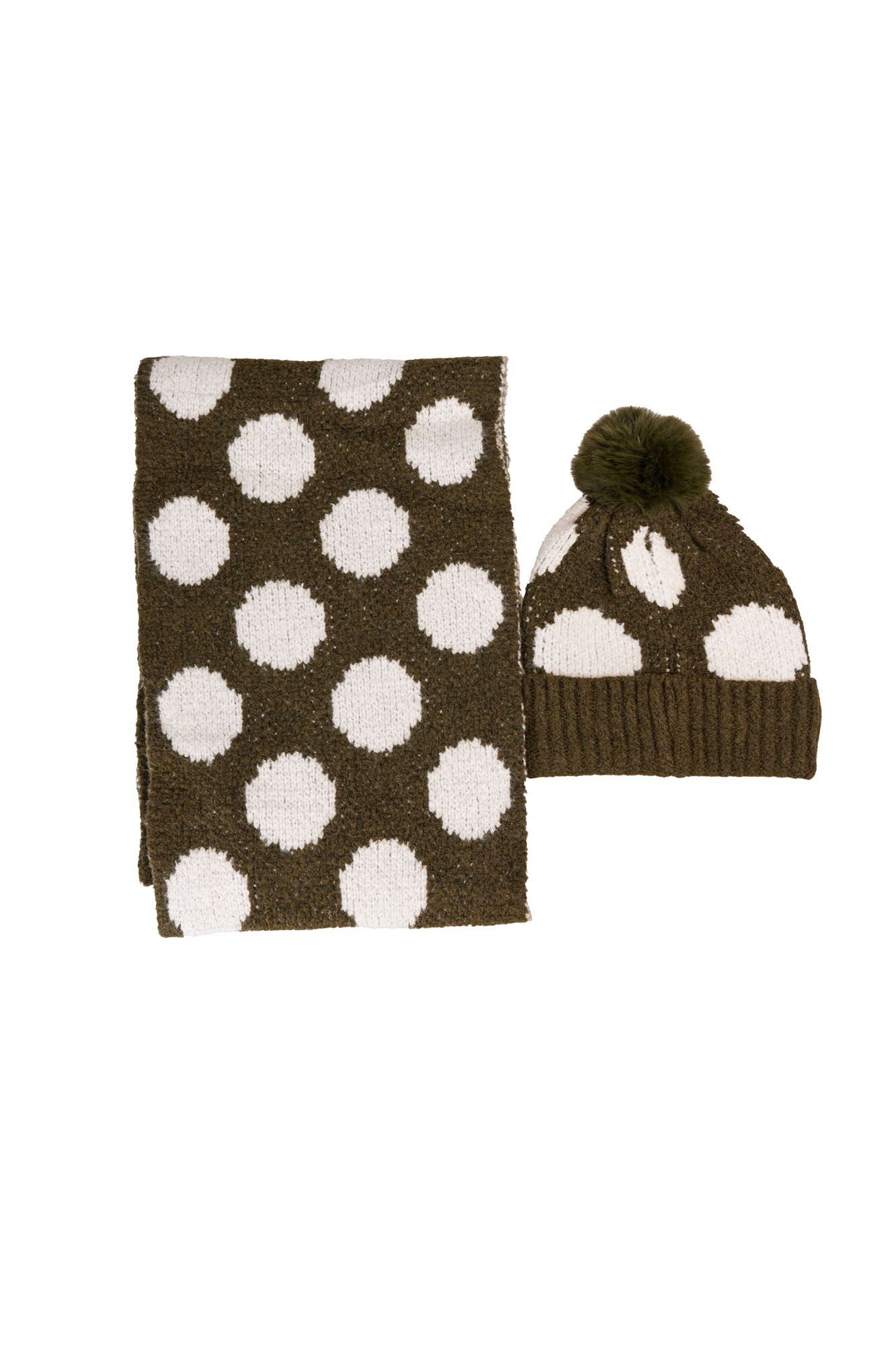 ست شال و کلاه طرحدار