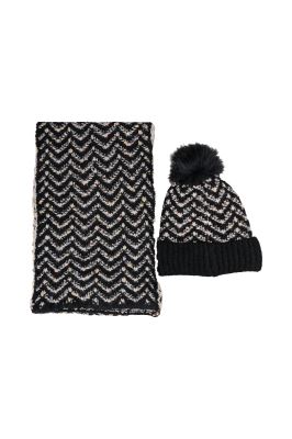 ست شال و کلاه طرحدار