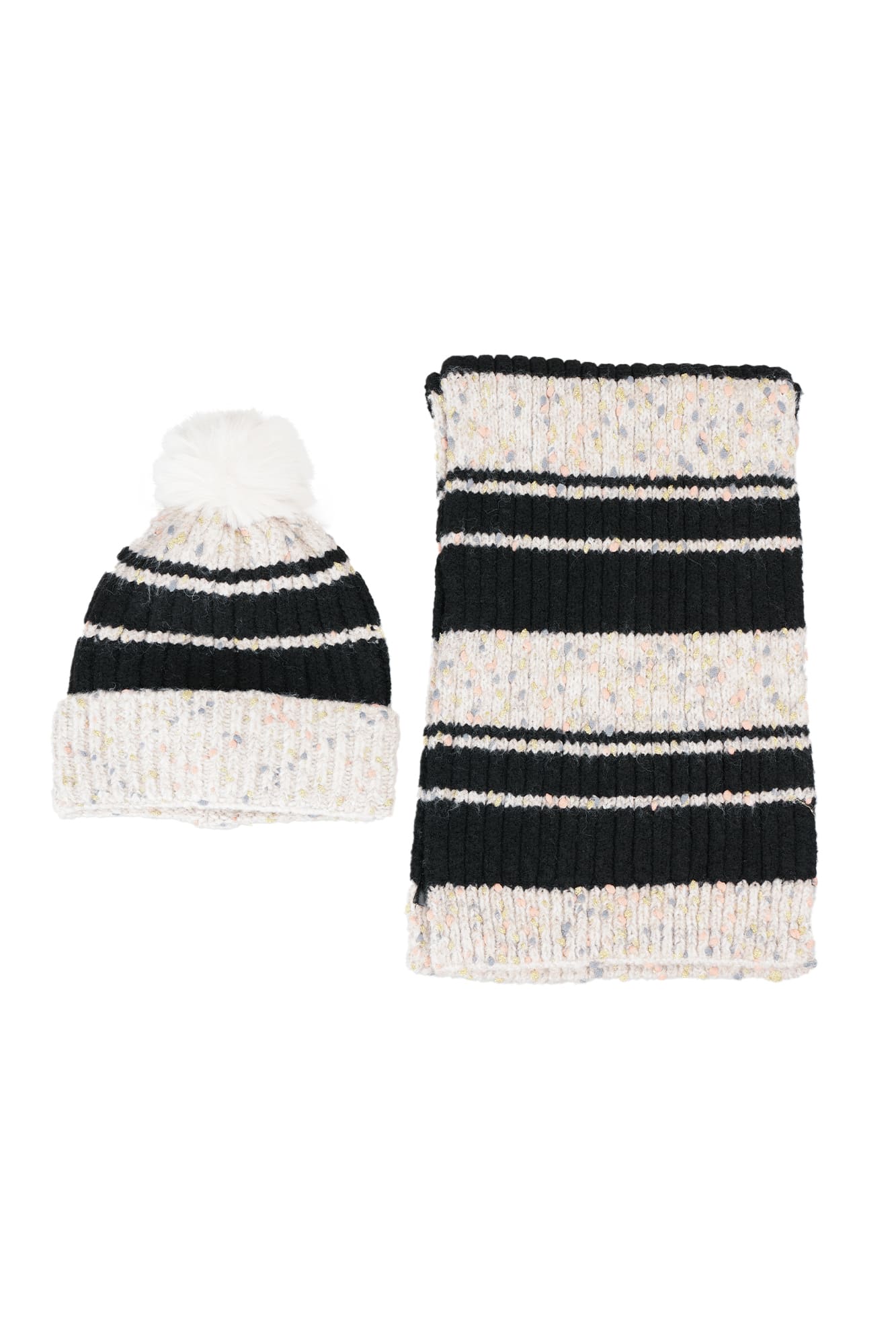 ست شال و کلاه طرحدار