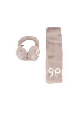 ست رو گوشی و شال ساده