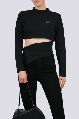 تیشرت آستین بلند گلدوزی