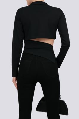 تیشرت آستین بلند گلدوزی