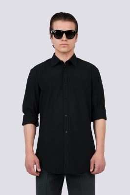 پیراهن آستین بلند ساده